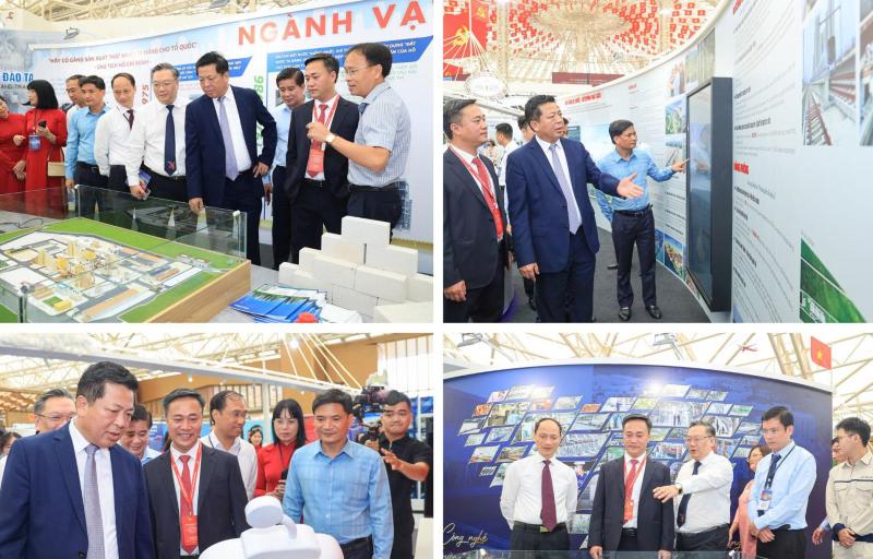 Dấu ấn Viglacera tại Triển lãm lịch sử thành tựu Ngành Xây dựng